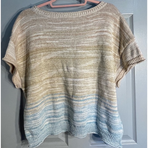 Anthropologie Daily Practice Off-The-Shoulder Knit Top NWT SZ L - Picture 6 of 13
